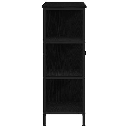 Sideboard Black Oak 70 x 30 x 80 cm