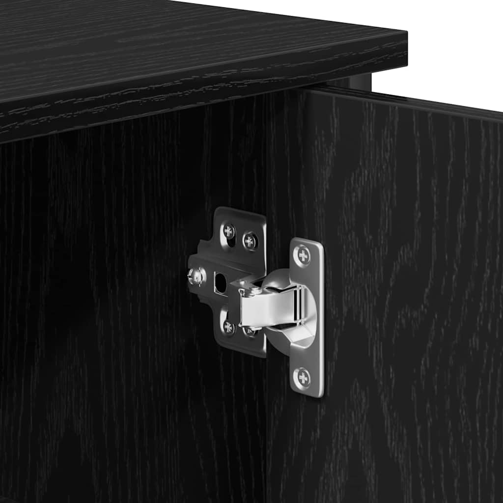 Sideboard Black Oak 100 x 35 x 75 cm