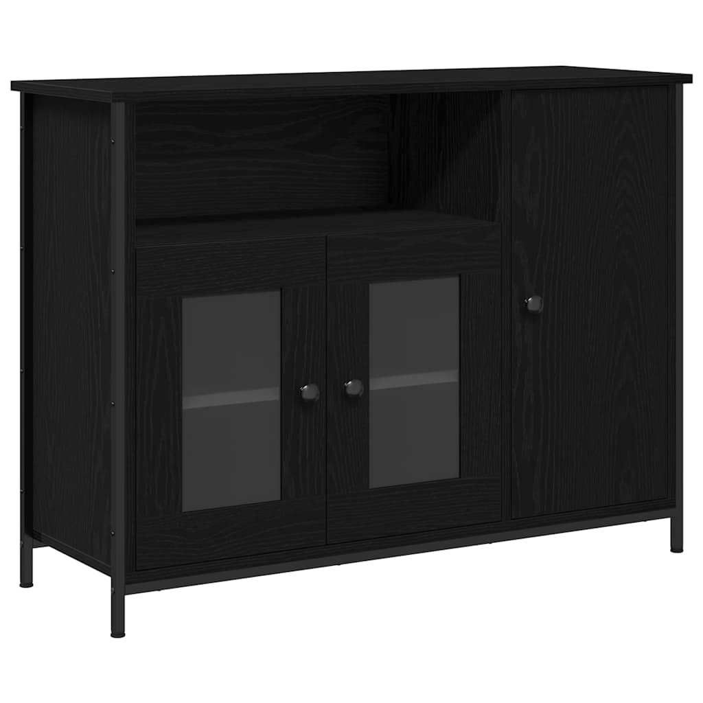Sideboard Black Oak 100 x 35 x 75 cm