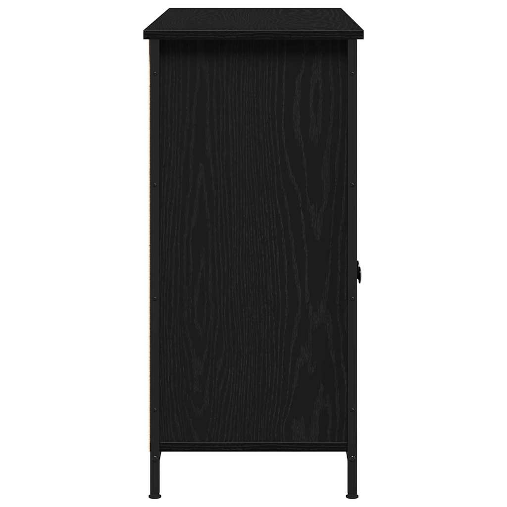 Sideboard Black Oak 100 x 35 x 75 cm