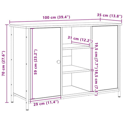 Sideboard Old Wood 100 x 35 x 70 cm