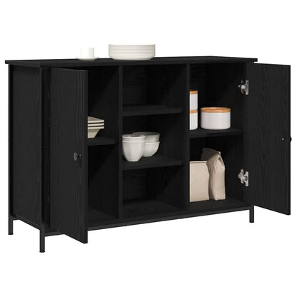 Sideboard Black Oak 100 x 35 x 70 cm