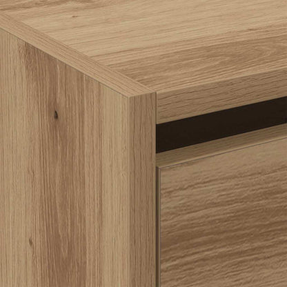 Shoe Cabinet Artisan Oak 60 x 21 x 57 cm Engineered Wood