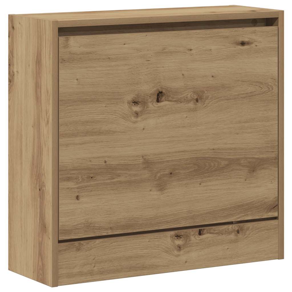 Shoe Cabinet Artisan Oak 60 x 21 x 57 cm Engineered Wood
