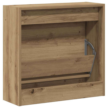 Shoe Cabinet Artisan Oak 60 x 21 x 57 cm Engineered Wood