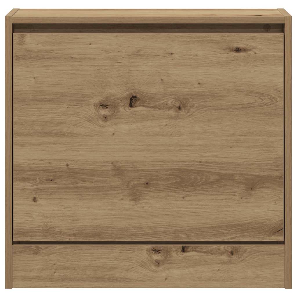 Shoe Cabinet Artisan Oak 60 x 21 x 57 cm Engineered Wood