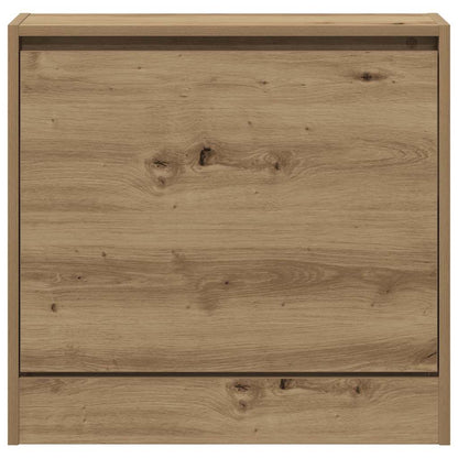 Shoe Cabinet Artisan Oak 60 x 21 x 57 cm Engineered Wood