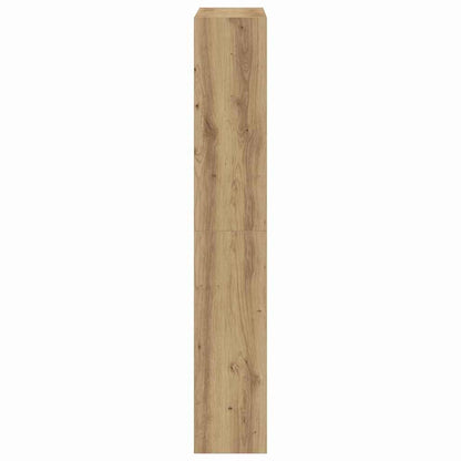 Shoe Cabinet Artisan Oak 80 x 21 x 125.5 cm Engineered Wood