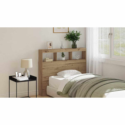 Headboard Artisan Oak 120 x 17 x 102 cm Engineered Wood