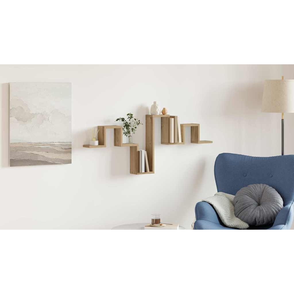 Wall Shelf Wall-mounted Artisan Oak 104.5 x 43 x 10 cm