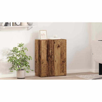 Office Cabinet Old Wood 70 x 32 x 77.5 cm Engineered Wood