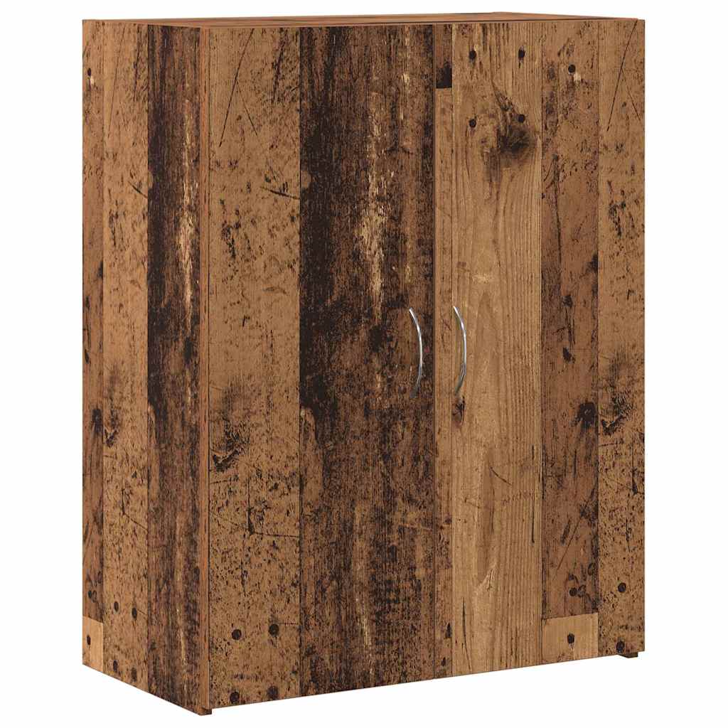 Office Cabinet Old Wood 70 x 32 x 77.5 cm Engineered Wood