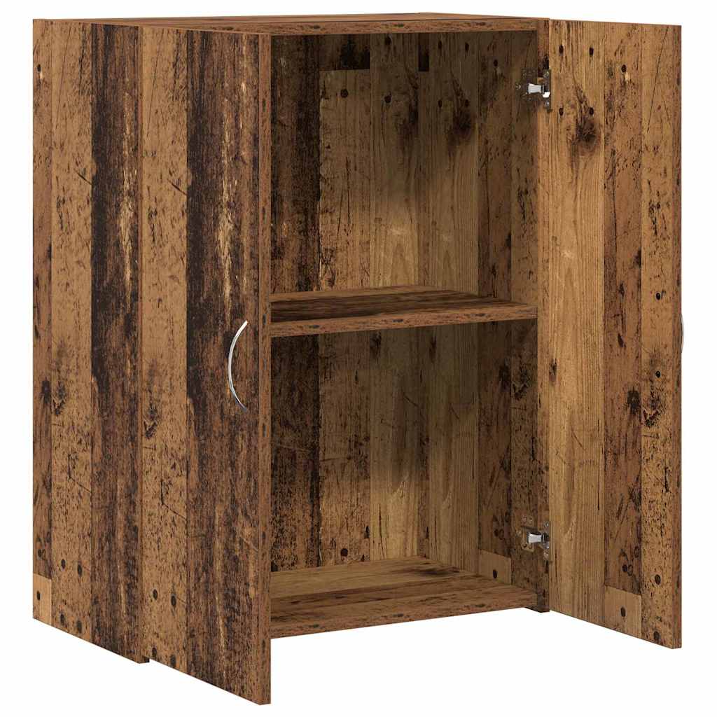 Office Cabinet Old Wood 70 x 32 x 77.5 cm Engineered Wood