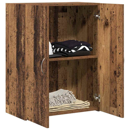 Office Cabinet Old Wood 70 x 32 x 77.5 cm Engineered Wood