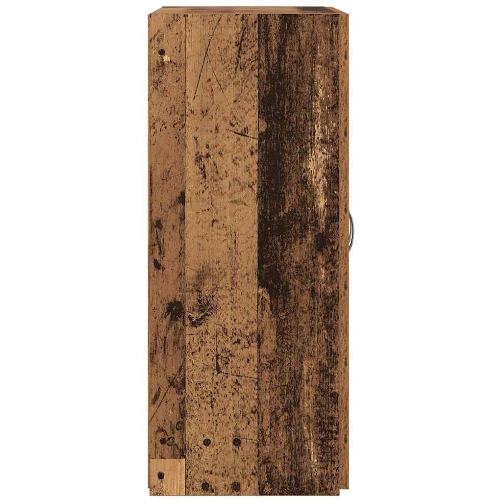 Office Cabinet Old Wood 70 x 32 x 77.5 cm Engineered Wood