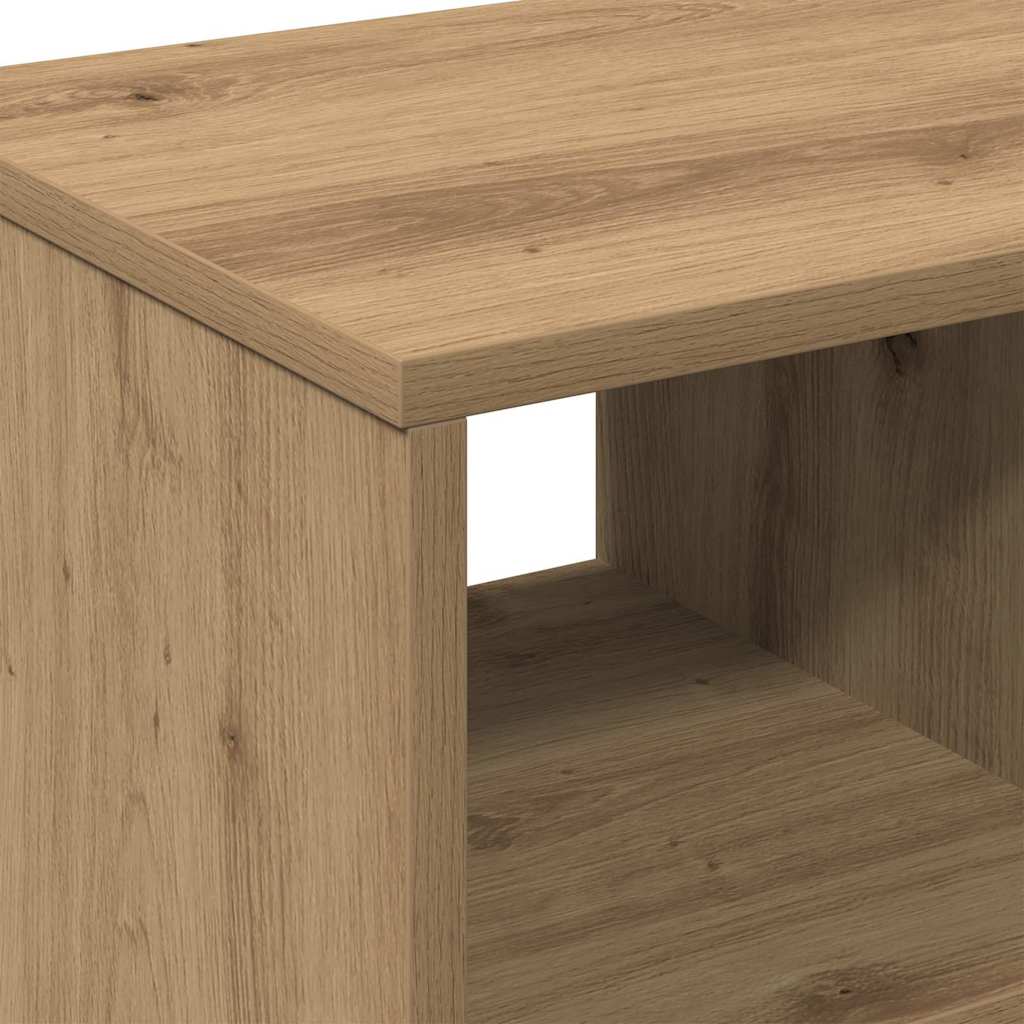 Side Table Artisan oak 50 x 30 x 55 cm Engineered Wood