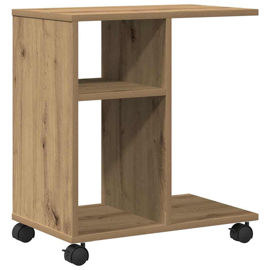 Side Table Artisan oak 50 x 30 x 55 cm Engineered Wood
