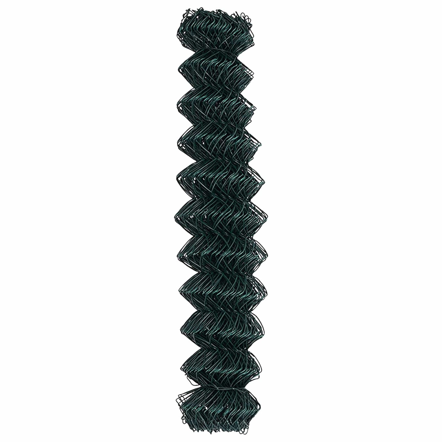 Chain Link Fence 10 x 1.2 m Steel Green