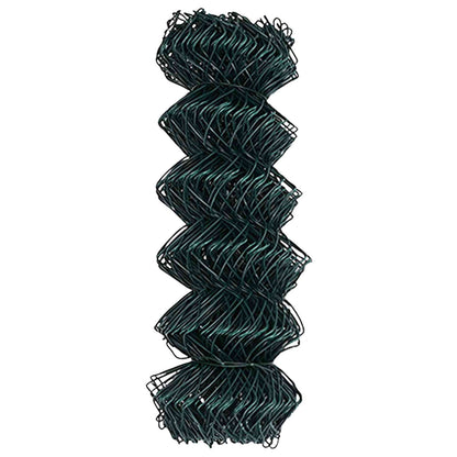 Chain Link Fence 10 x 0.6 m Steel Green