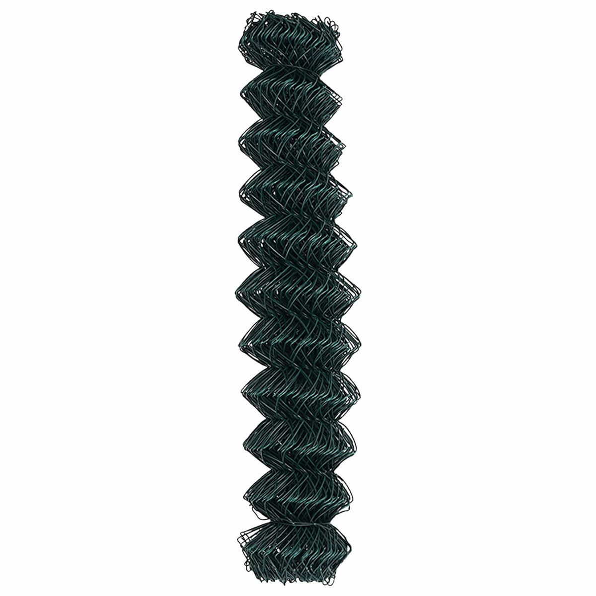 Chain Link Fence 10 x 1.2 m Steel Green