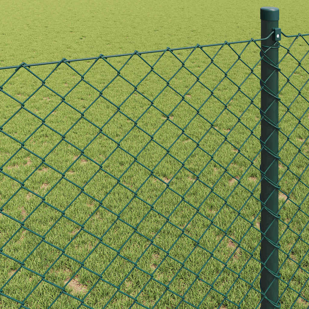 Chain Link Fence Green