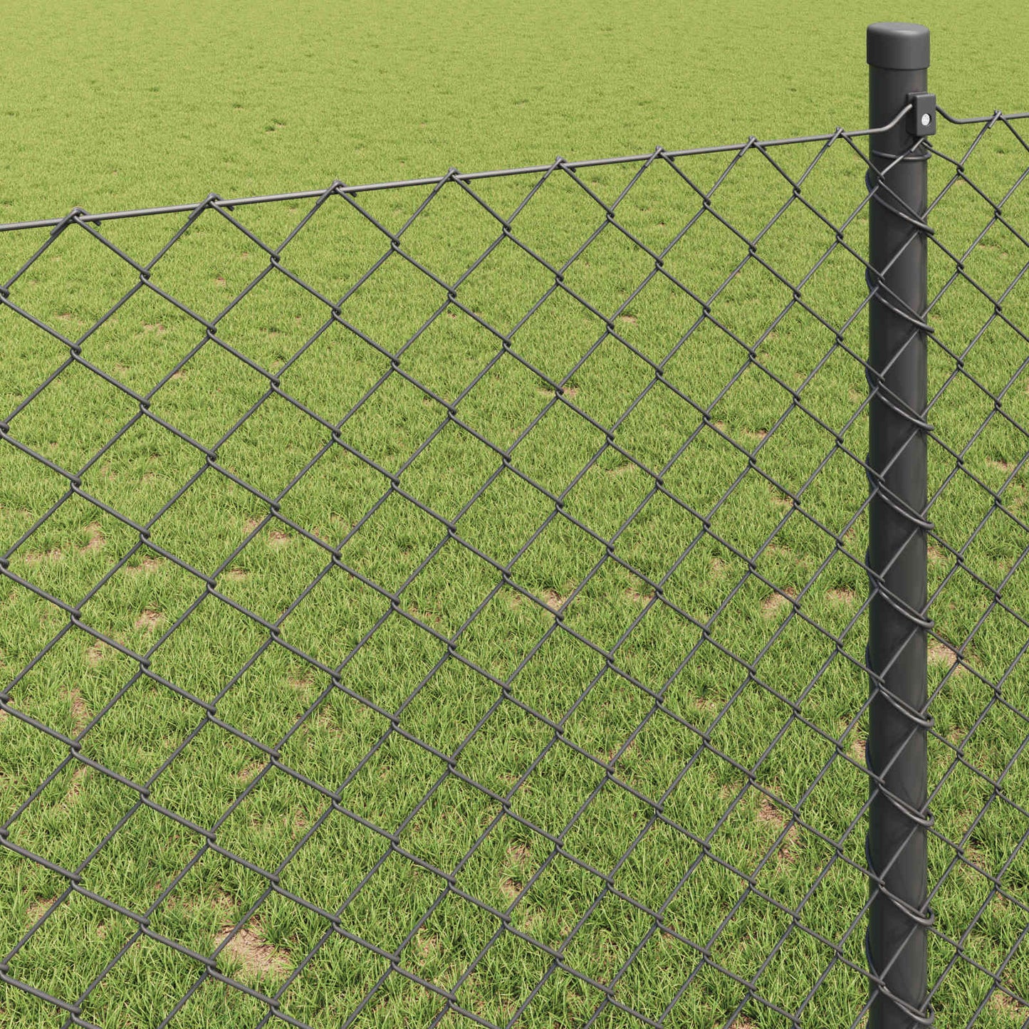 Chain Link Fence Grey