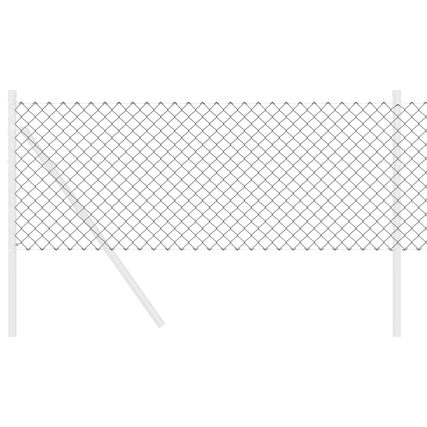 Chain Link Fence Grey