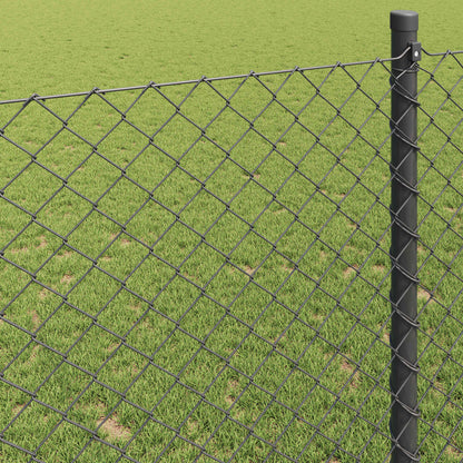 Chain Link Fence Grey