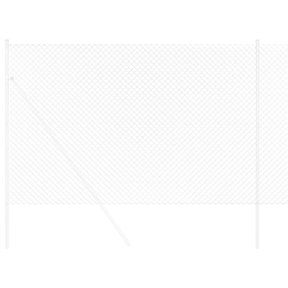 Chain Link Fence Silver