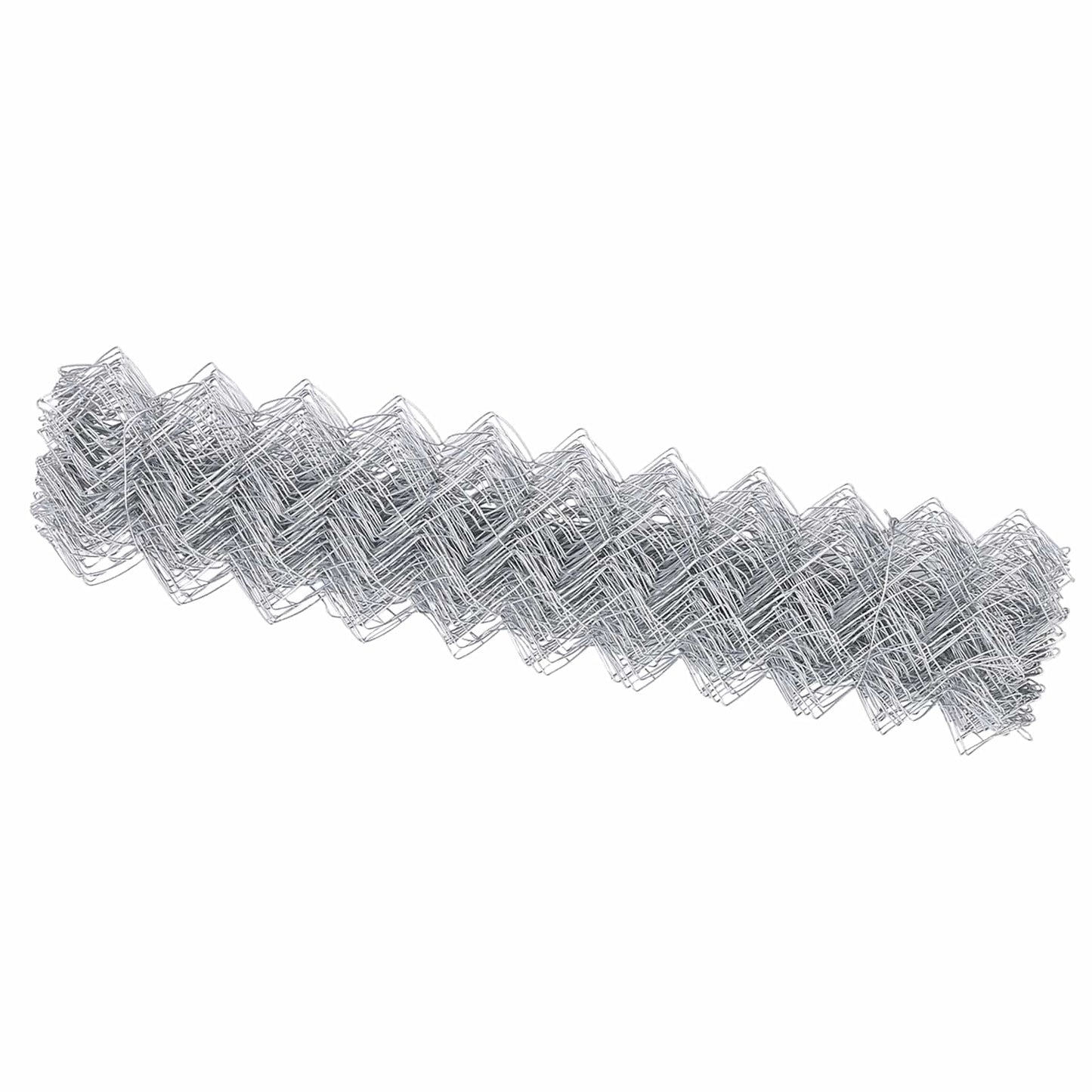 Chain Link Fence Silver