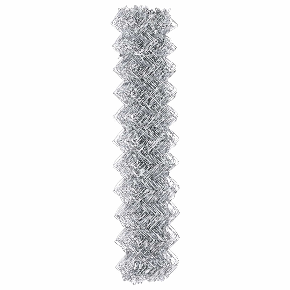 Chain Link Fence 10 x 1.4 m Galvanised steel Silver