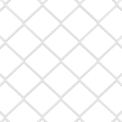 Chain Link Fence Silver 25 x 0.4 m Galvanised steel