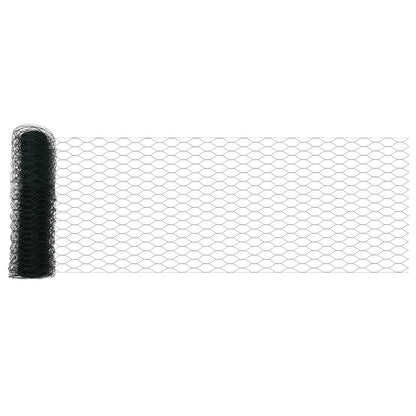 Hexagon Fence Green 0.6 x 10 m PVC