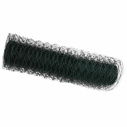 Hexagon Fence Green 0.6 x 10 m PVC