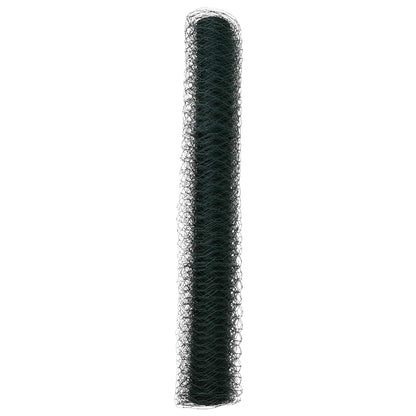 Hexagon Fence Green 1.4 x 10 m PVC