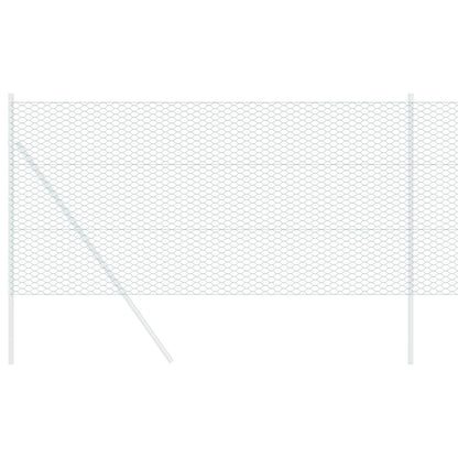 Hexagon Fence Green 1 x 50 m PVC