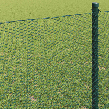 Hexagon Fence Green 1.6 x 50 m PVC