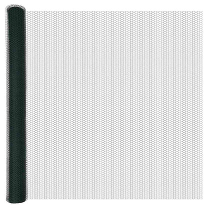 Hexagon Fence Green 1.5 x 100 m PVC