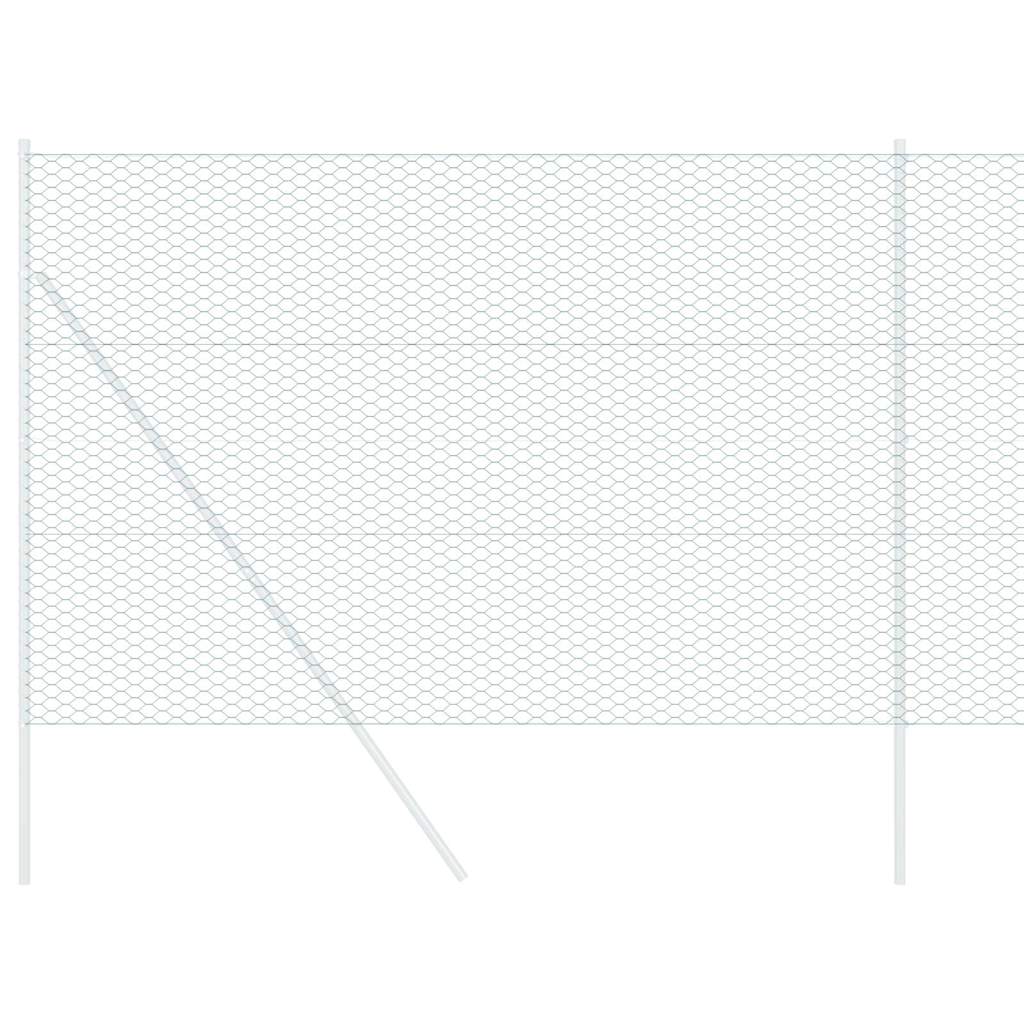 Hexagon Fence Green 1.5 x 100 m PVC