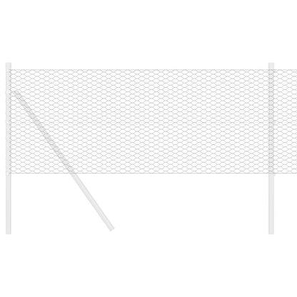 Hexagon Fence Grey 0.4 x 10 m PVC