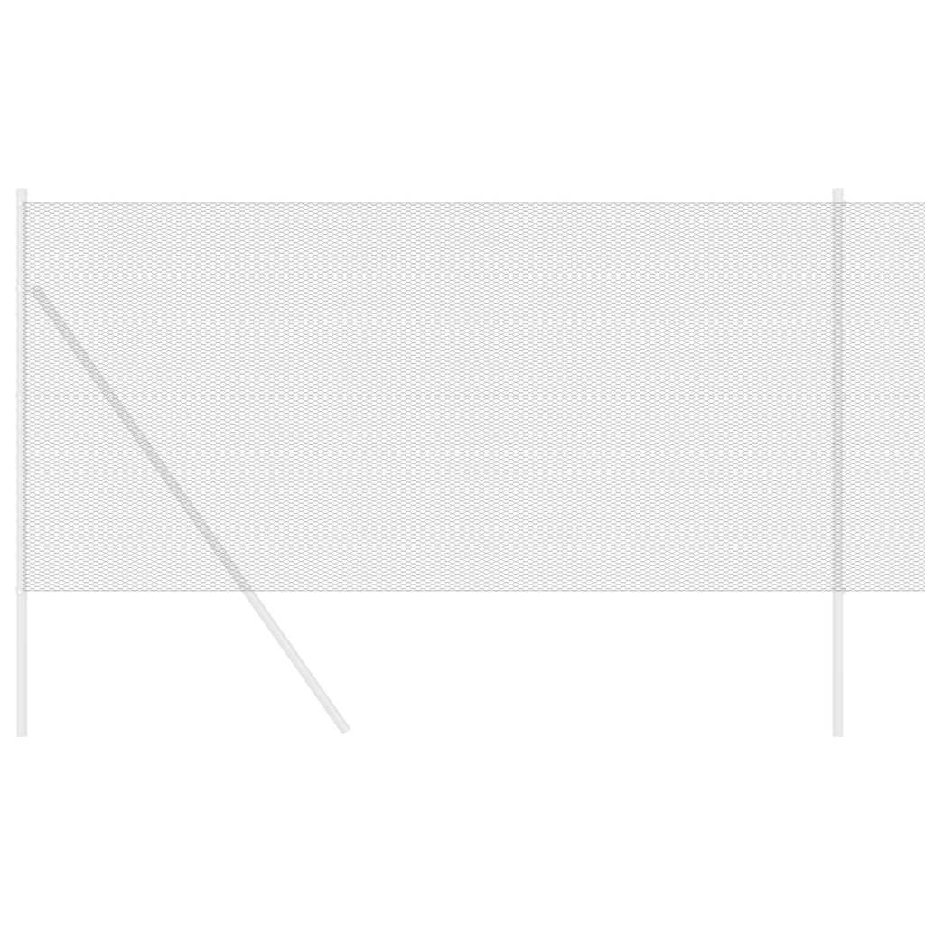 Hexagon Fence Grey 1.4 x 50 m PVC
