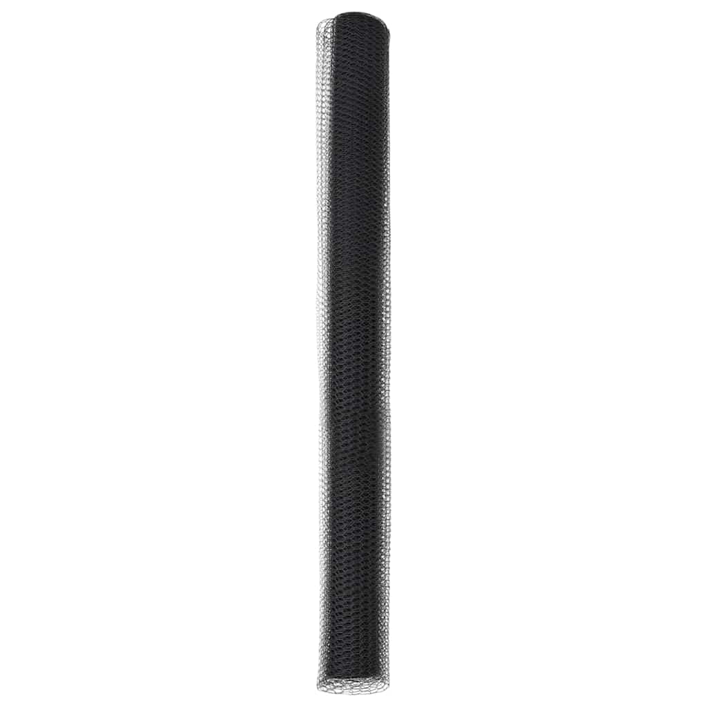 Hexagon Fence Grey 1.5 x 50 m PVC