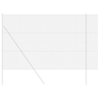 Hexagon Fence Grey 1.5 x 50 m PVC