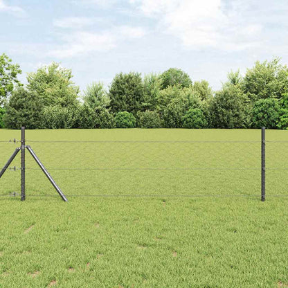 Hexagon Fence Grey 1 x 100 m PVC