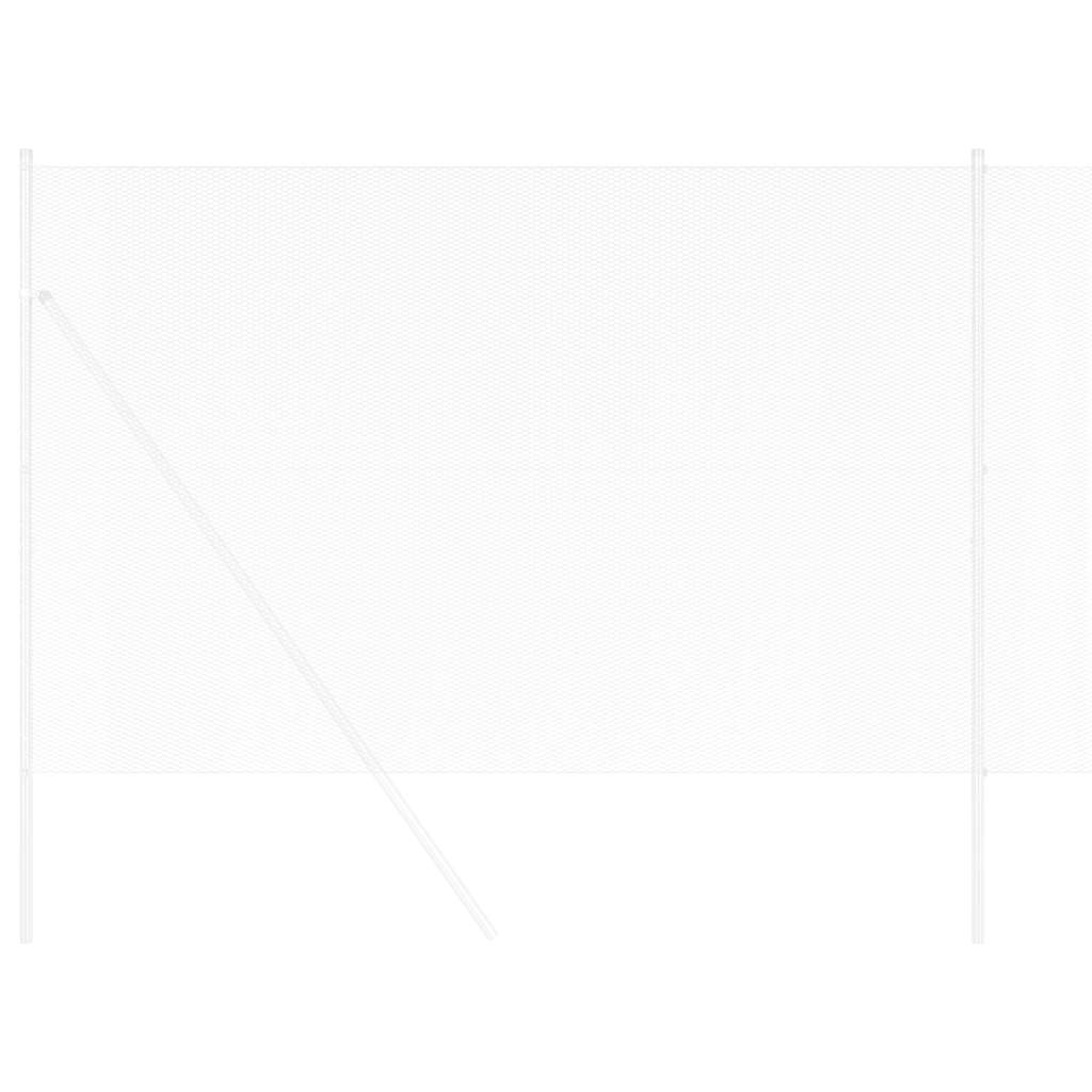 Hexagon Fence Silver 1.5 x 10 m Galvanised steel