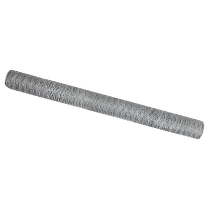 Hexagon Fence Silver 1.5 x 10 m Galvanised steel