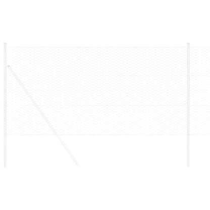 Hexagon Fence Silver 0.4 x 25 m Galvanised steel