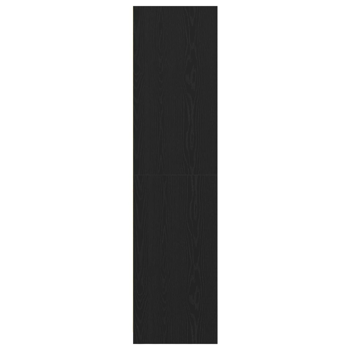 Wardrobe with Shelf Black Oak 30 x 50 x 200 cm Engineered Wood