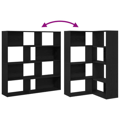 Wardrobe 2 pcs Black Oak 85 x 85 x 140 cm Engineered Wood