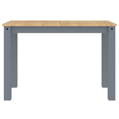 5 Piece Dining Set PANAMA Grey Solid Wood Pine